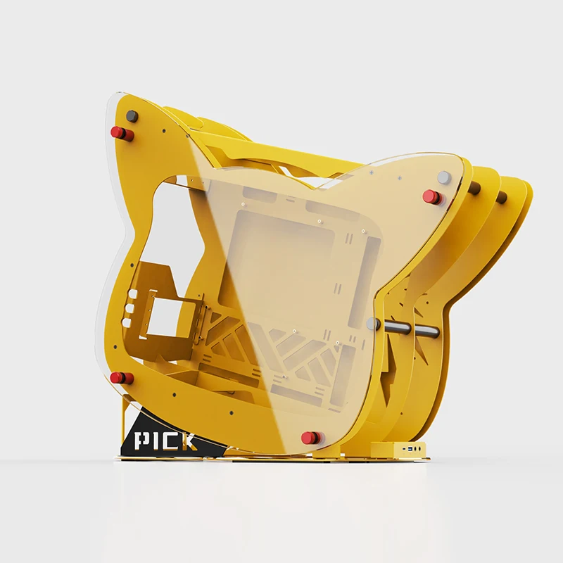 Pc Gaming Yellow - Boîtiers et blocs de système colorés