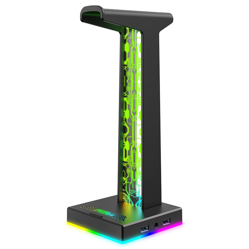 Pc Gaming Rgb - Support de casque de jeu RGB,