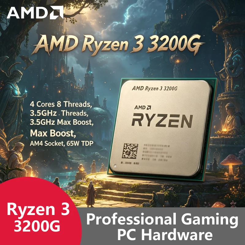 Pc Gaming Cost - Processeur de jeu AMD Ryzen 3