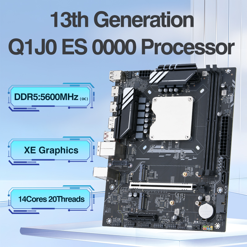 Pc Gaming Ddr5 - Ensemble de carte mère pour ordinateur