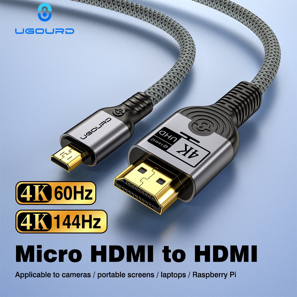 High Refresh Monitor - Câble Micro HDMI vers HDMI Mâle-Mâle