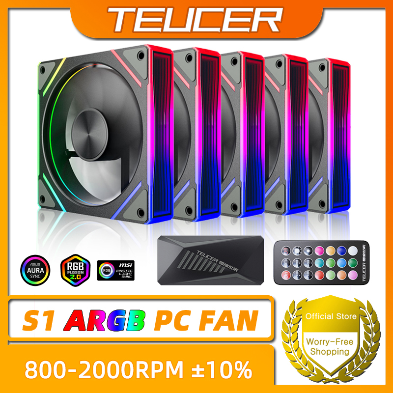 Pc Gaming Rgb - Pack de ventilateurs PC TEUCER Prism