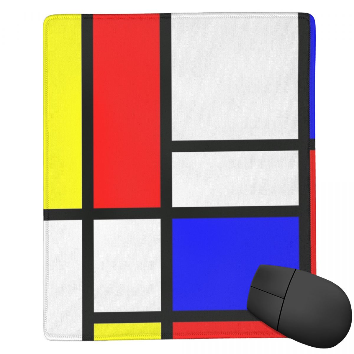 Pc Gaming Yellow - Tapis de souris coloré avec blocs