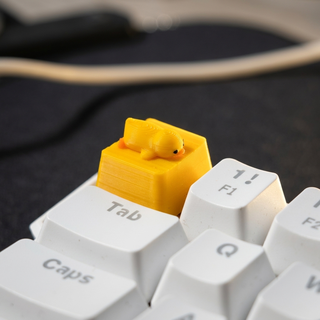 Petit canard jaune allongé, to - Pc Gaming Yellow avis et prix