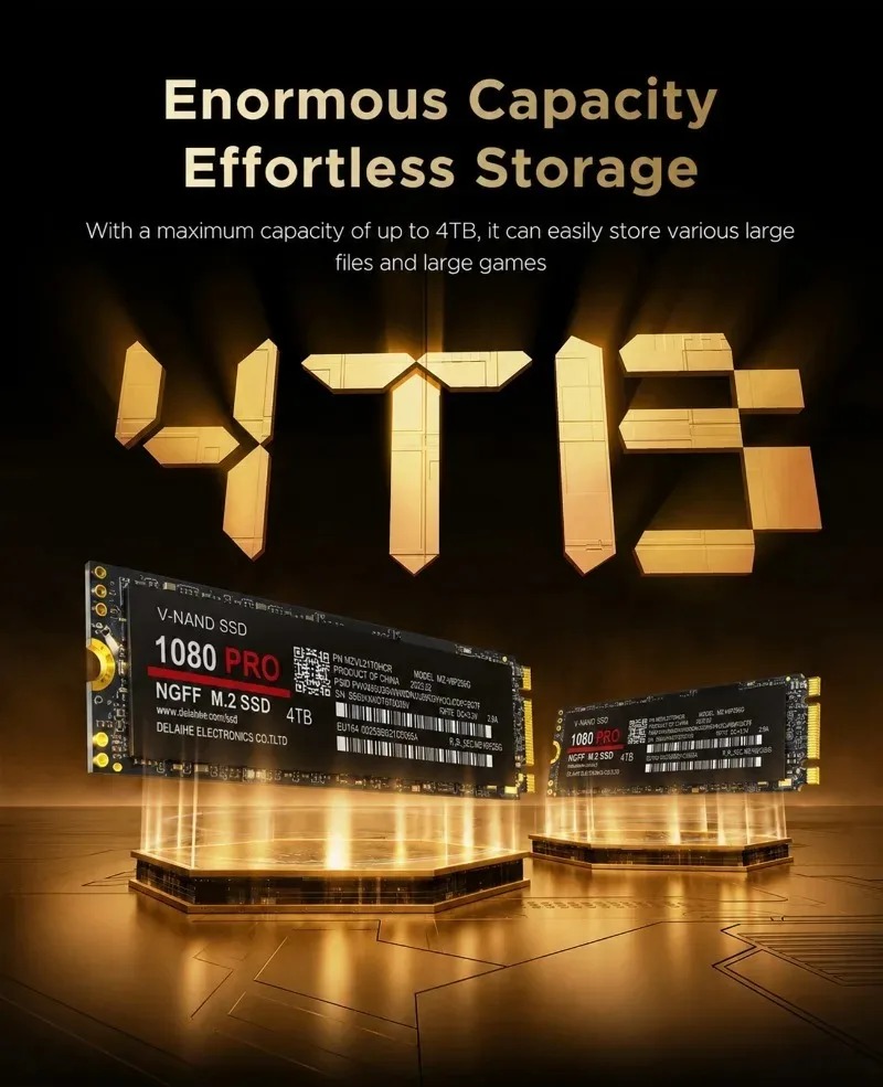 SSD 1080PRO PCIe 4.0 NVMe M.2  - Pc Gaming Price avis et prix