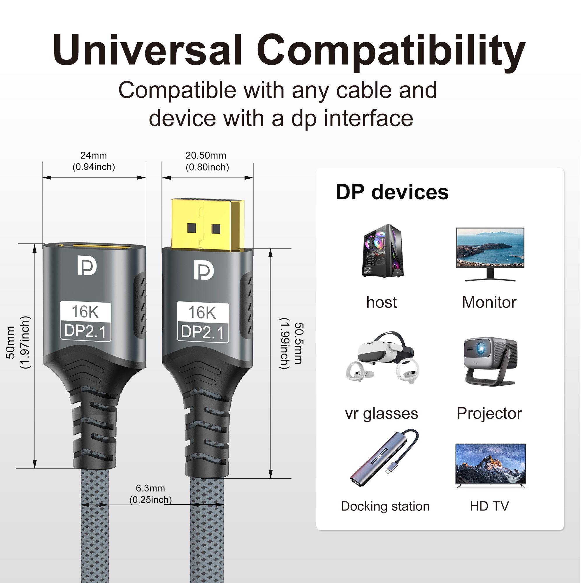 Câble d'extension DisplayPort  - High Refresh Monitor avis et prix