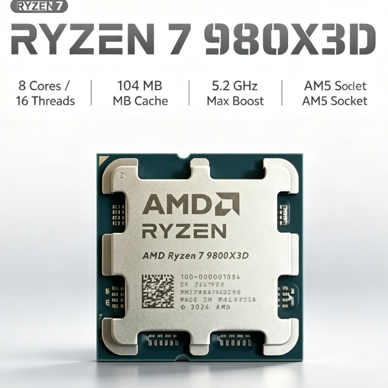 Processeur PC AMD Ryzen 7 9800 - Pc Gaming Ddr5 avis et prix