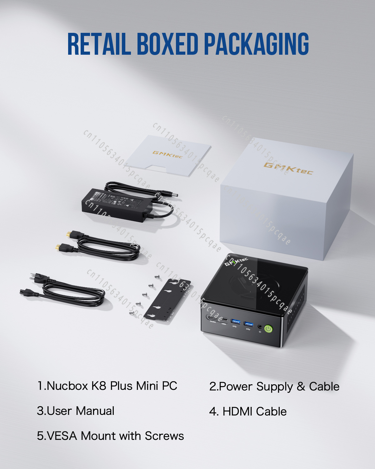 Mini PC de jeu K8 Plus AMD R7  - Pc Gaming Ddr5 avis et prix
