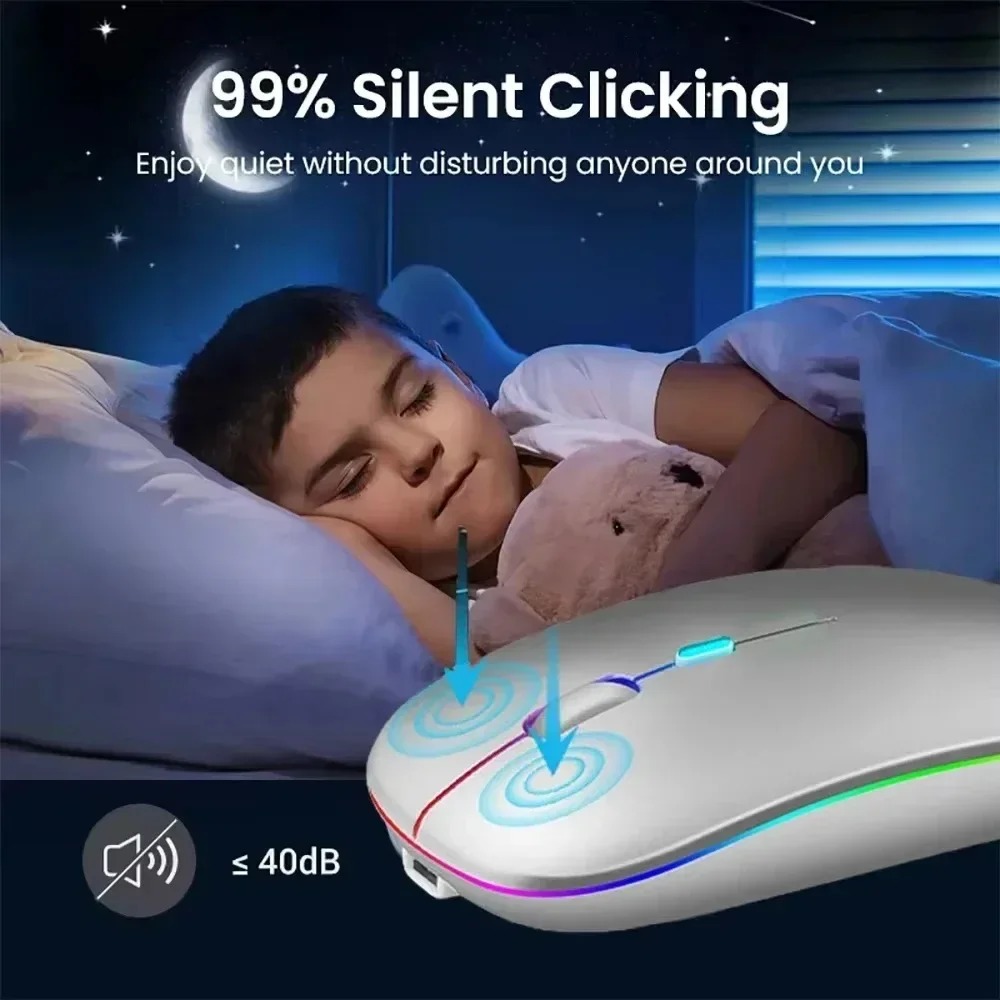 Souris sans fil double Mode 2. - Pc Gaming Rgb avis et prix