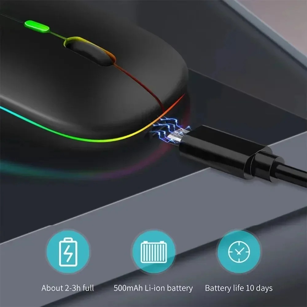 Souris sans fil double Mode 2. - Pc Gaming Rgb avis et prix