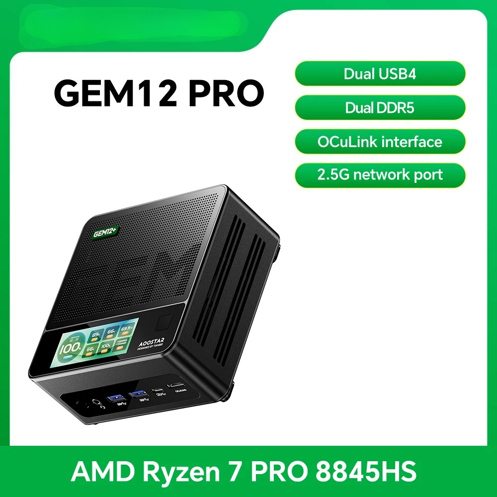 Mini PC GEM12 Pro Ryzen 7 PRO  - Pc Gaming Ddr5 avis et prix