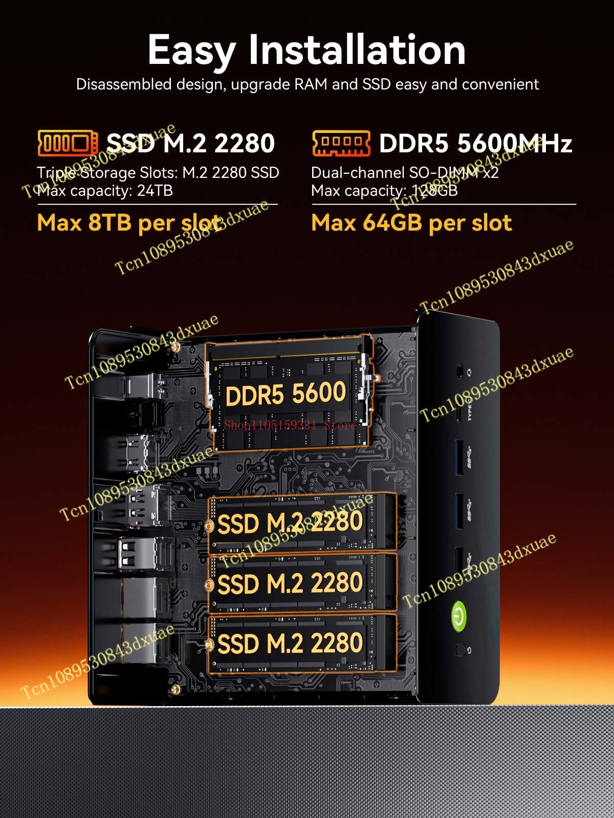 GMKtec NcuBox K12 MINI PC Ryze - Pc Gaming Ddr5 avis et prix