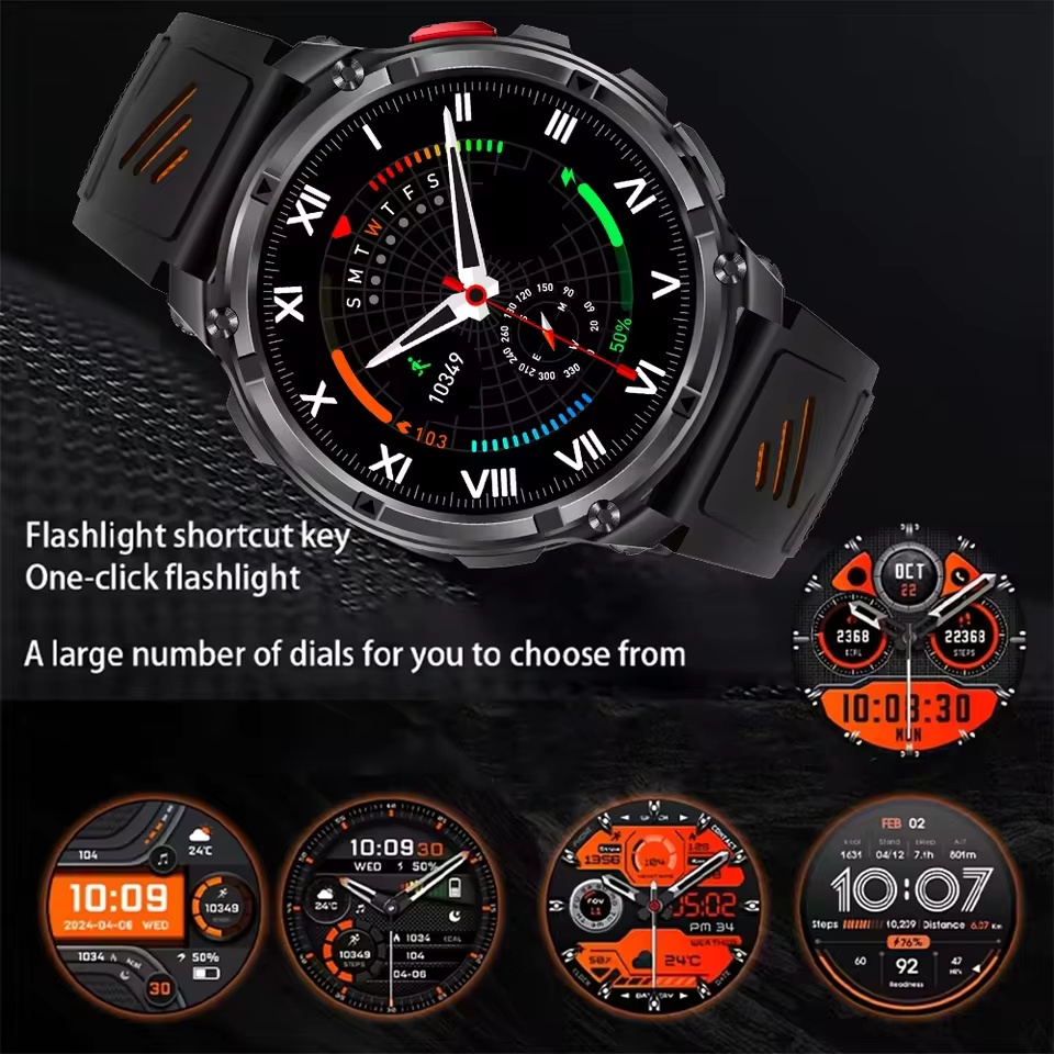 Montre connectée militaire T-R - High Refresh Monitor avis et prix
