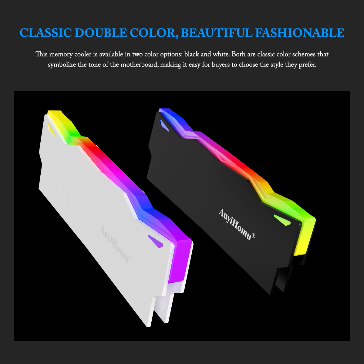 Dissipateur thermique RGB Auyi - Pc Gaming Ddr5 avis et prix