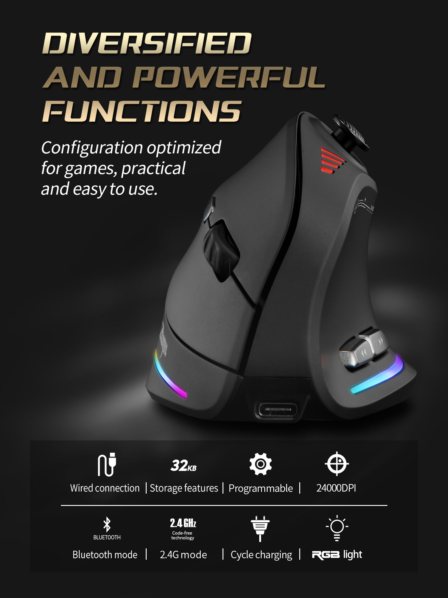 Jomaa – souris verticale sans  - Pc Gaming Used avis et prix