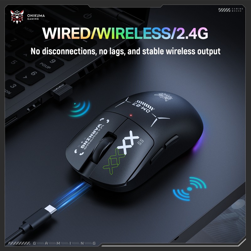Souris de jeu sans fil ONIKUMA - Pc Gaming X3D avis et prix
